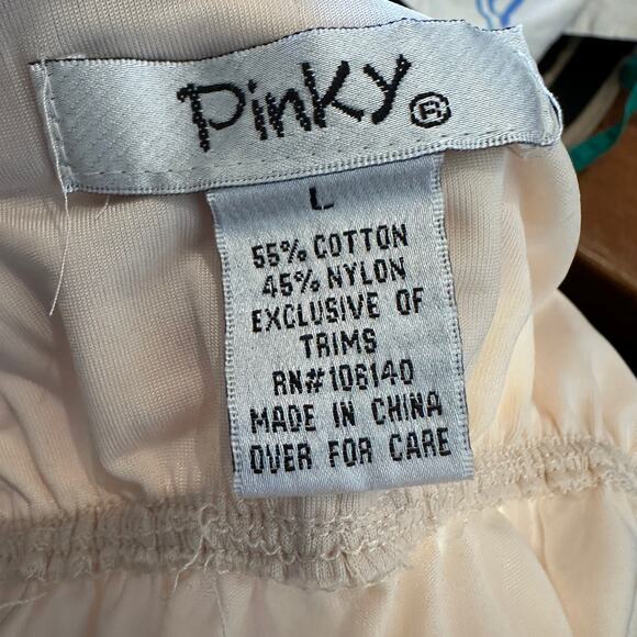 Pink Ballerina Dress LARGE Embroidered Tulle Skirt Fit Flare Romantic Fairy - Picture 5 of 5